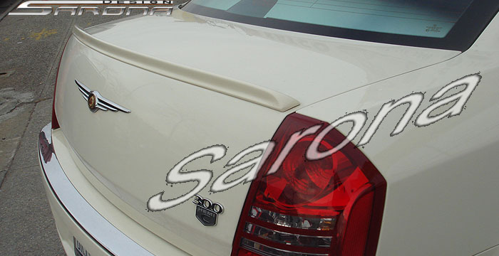Custom Chrysler 300C Trunk Wing  Sedan (2004 - 2007) - $199.00 (Manufacturer Sarona, Part #CR-006-TW)
